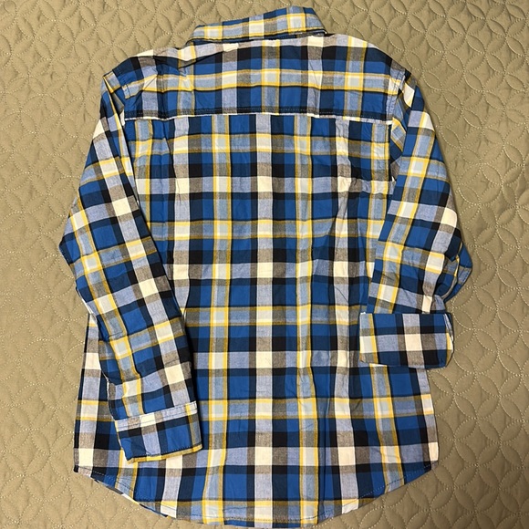 Gymboree boys long sleeve button shirt size M (7-8) - Picture 4 of 6